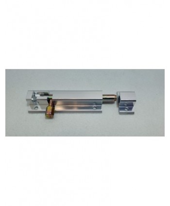 Cerrojo aluminio plata 250 mm