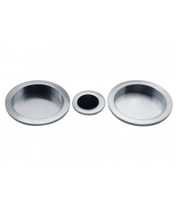 Kit corredera libre cromo satinado