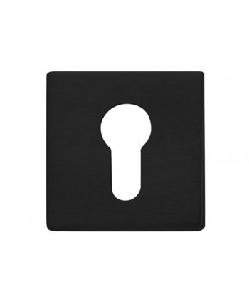 Bocallave seguridad negro cuadrado